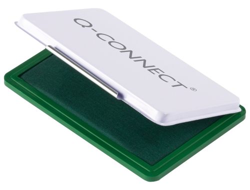 Almofada para carimbo q-connect 110x70 mm verde , Q-connect , 150748 , 5705831252103